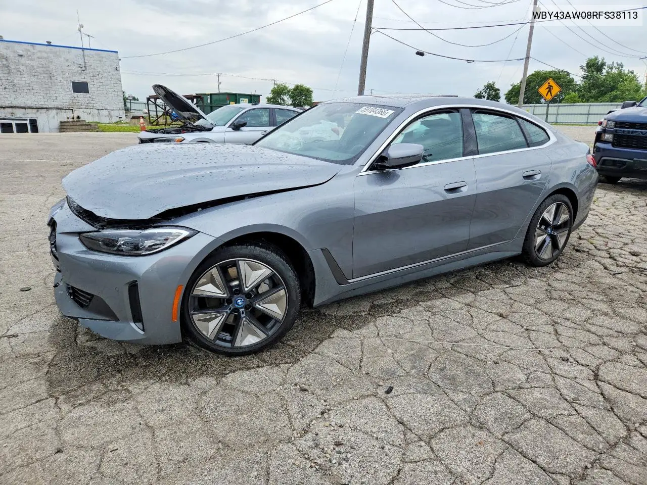 2024 BMW I4 Edrive 35 VIN: WBY43AW08RFS38113 Lot: 59104366