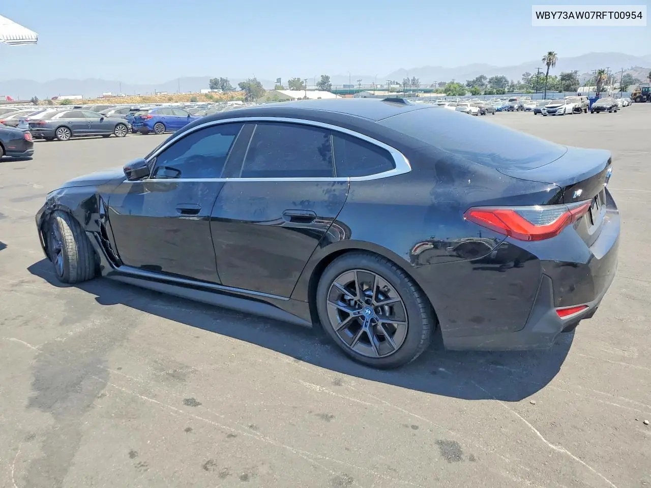 2024 BMW I4 Edrive 40 VIN: WBY73AW07RFT00954 Lot: 59865996