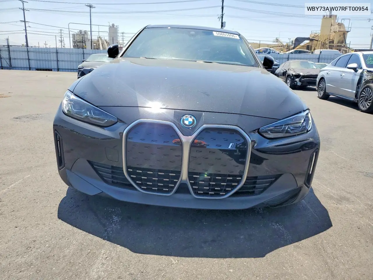 2024 BMW I4 Edrive 40 VIN: WBY73AW07RFT00954 Lot: 59865996