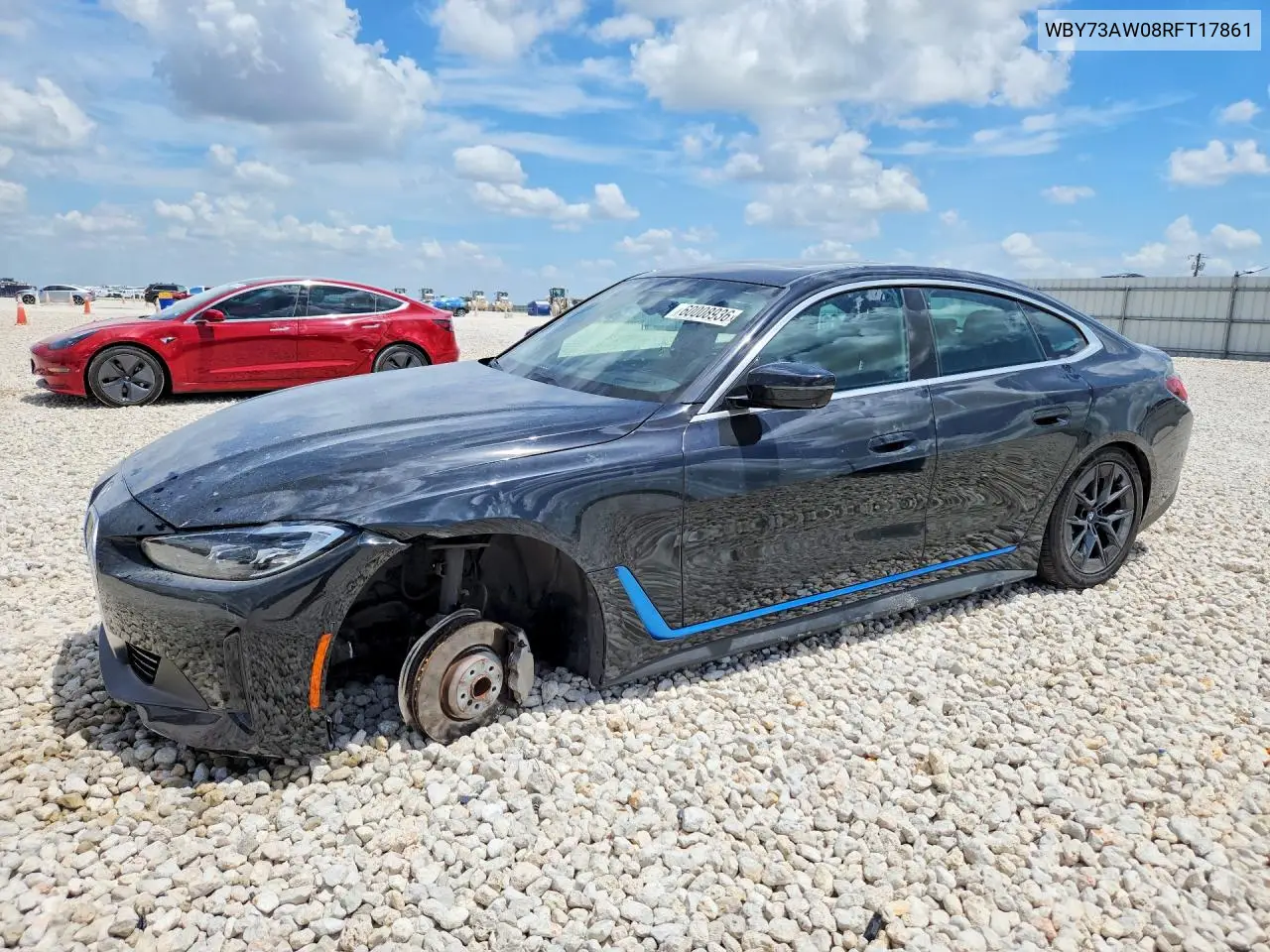 2024 BMW I4 Edrive 40 VIN: WBY73AW08RFT17861 Lot: 60008936