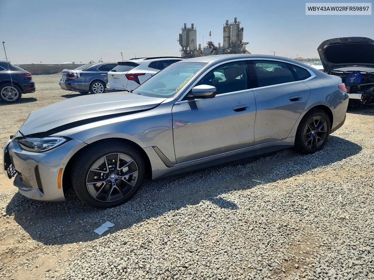 2024 BMW I4 Edrive 35 VIN: WBY43AW02RFR59897 Lot: 60606436