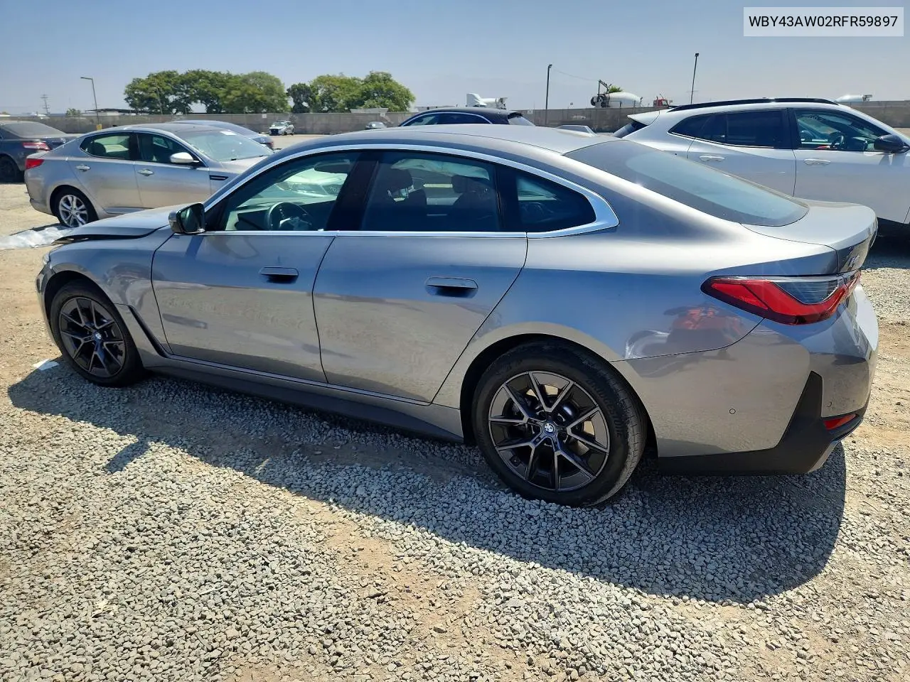 2024 BMW I4 Edrive 35 VIN: WBY43AW02RFR59897 Lot: 60606436