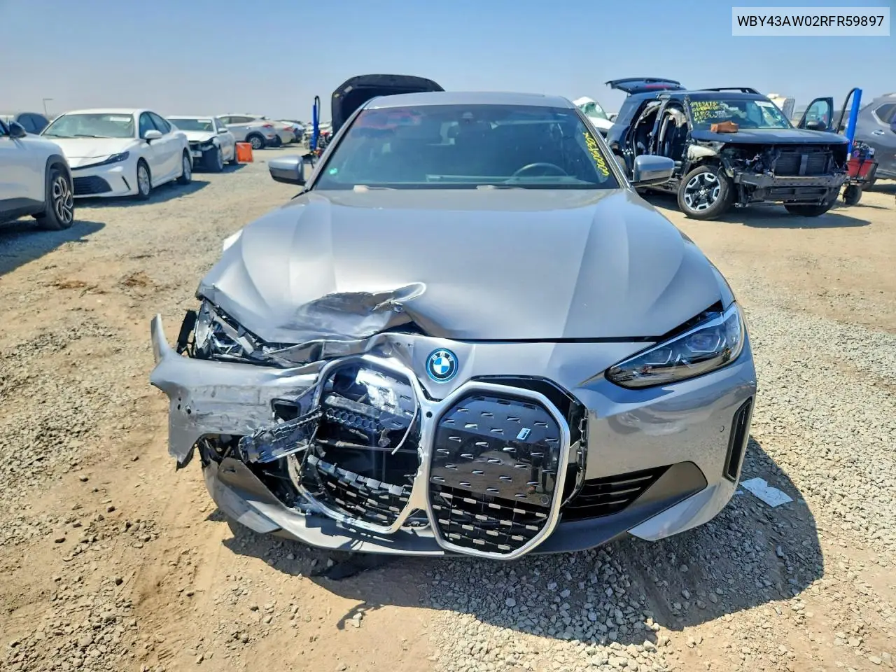 2024 BMW I4 Edrive 35 VIN: WBY43AW02RFR59897 Lot: 60606436
