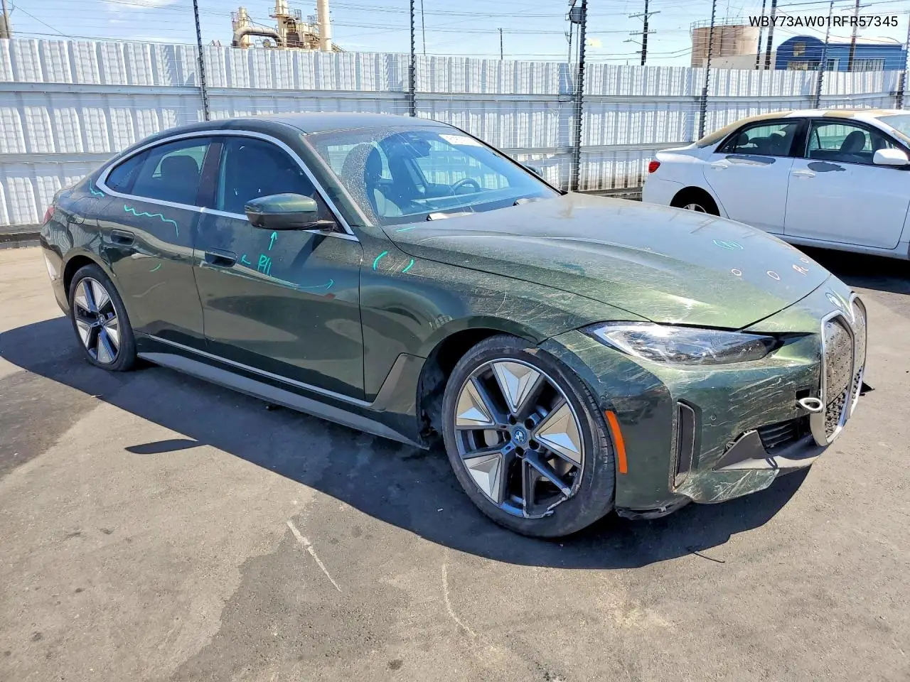 2024 BMW I4 Edrive 40 VIN: WBY73AW01RFR57345 Lot: 61879236