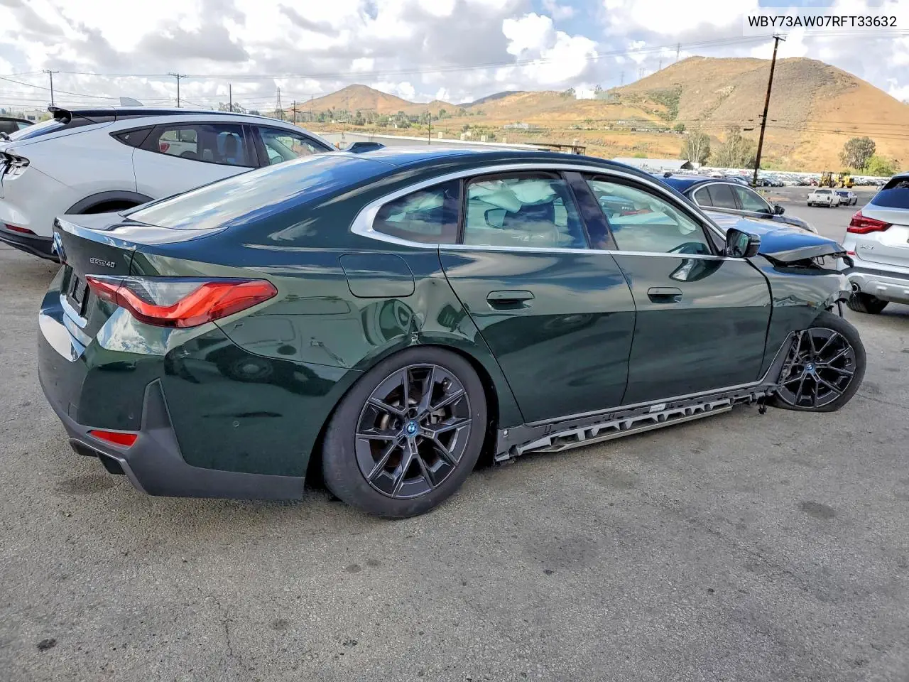 2024 BMW I4 Edrive 40 VIN: WBY73AW07RFT33632 Lot: 77793565