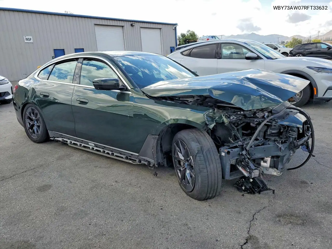 2024 BMW I4 Edrive 40 VIN: WBY73AW07RFT33632 Lot: 77793565