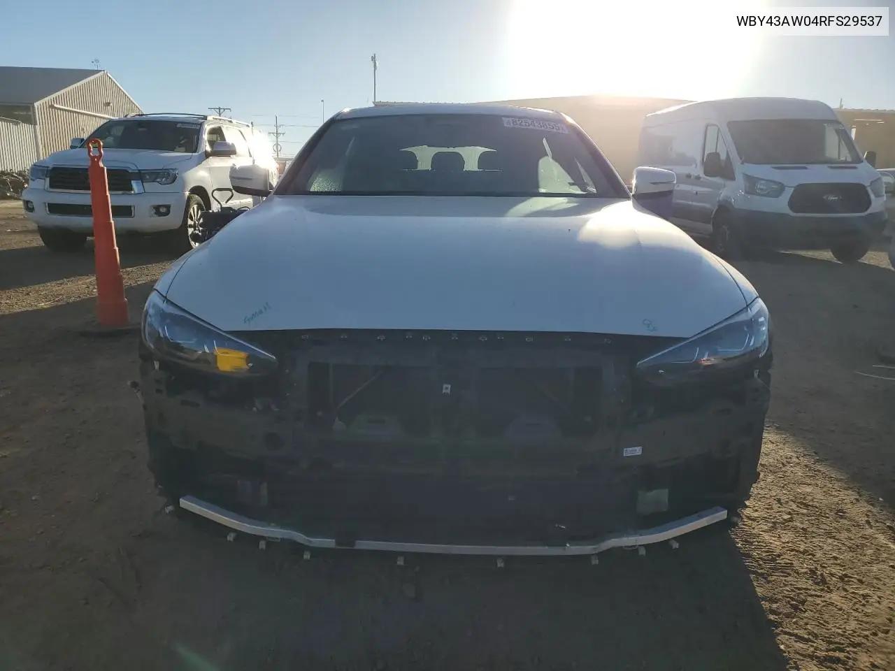 2024 BMW I4 Edrive 35 VIN: WBY43AW04RFS29537 Lot: 82543855