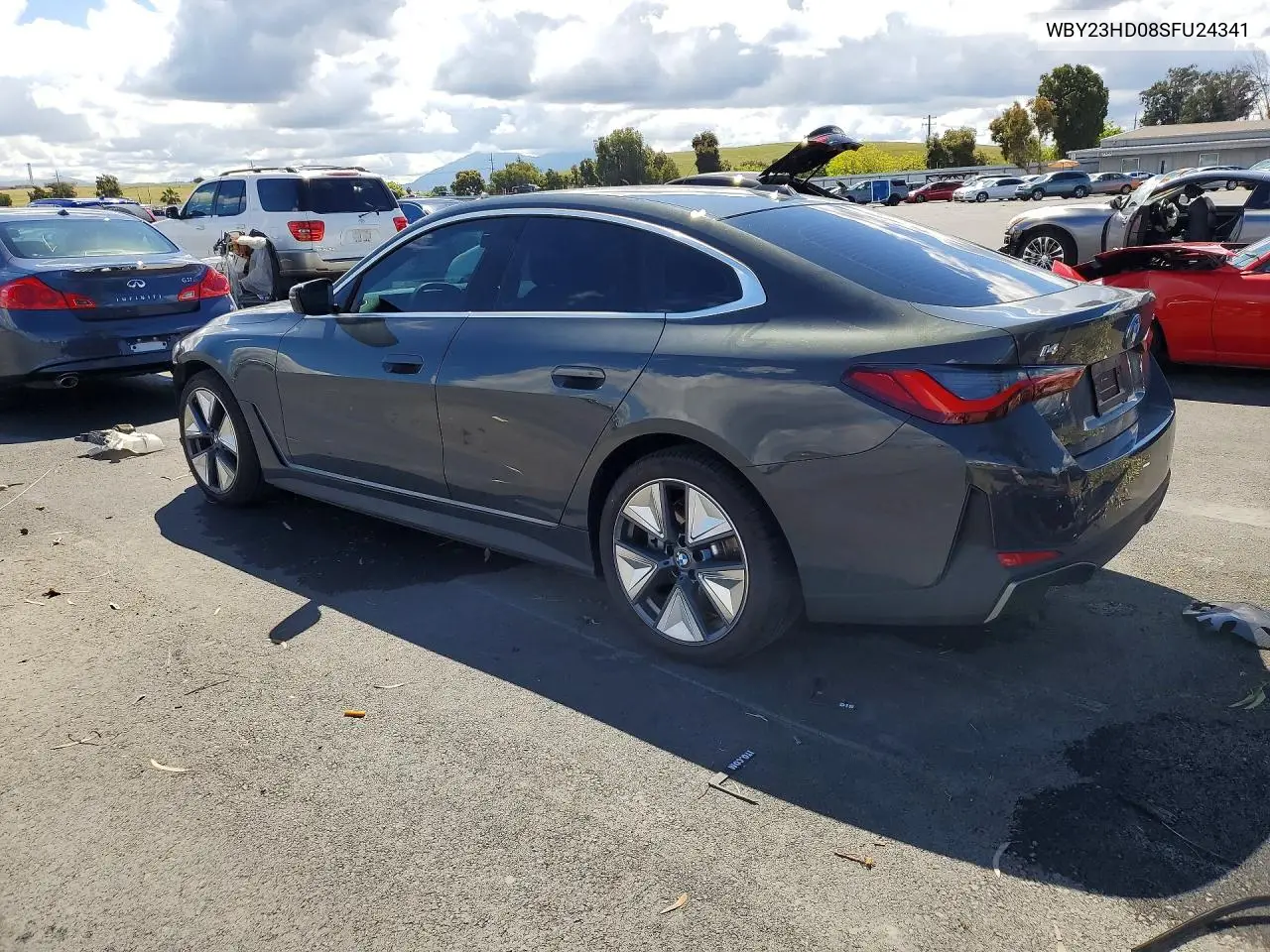 2025 BMW I4 Edrive 40 VIN: WBY23HD08SFU24341 Lot: 49427326