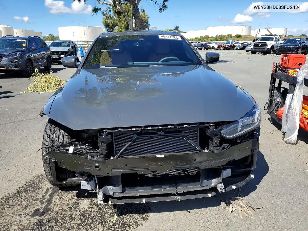 2025 BMW I4 Edrive 40 VIN: WBY23HD08SFU24341 Lot: 49427326