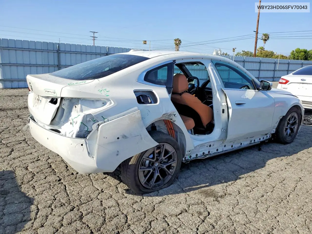 2025 BMW I4 Edrive 40 VIN: WBY23HD06SFV70043 Lot: 51122826
