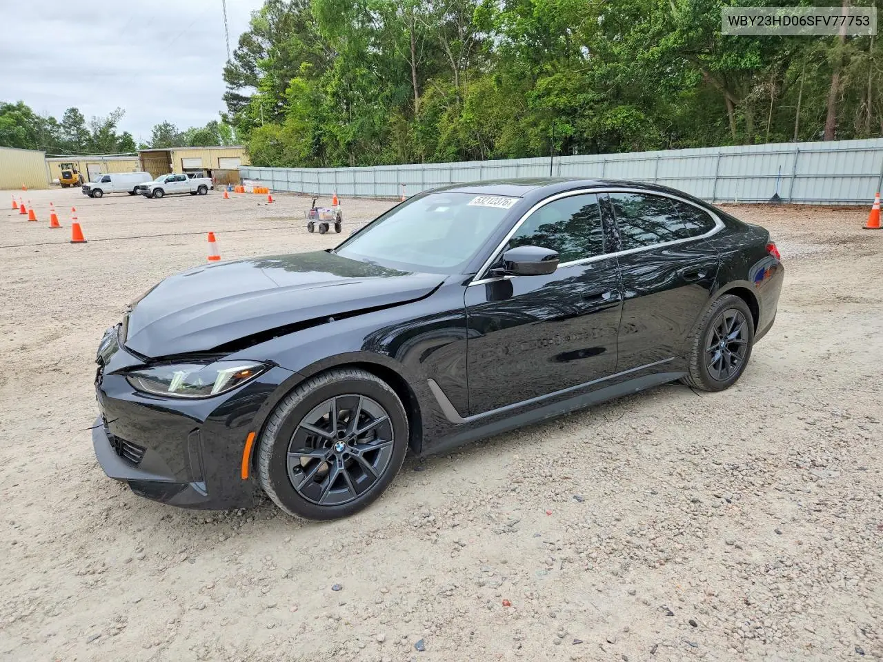 2025 BMW I4 Edrive 40 VIN: WBY23HD06SFV77753 Lot: 53212376