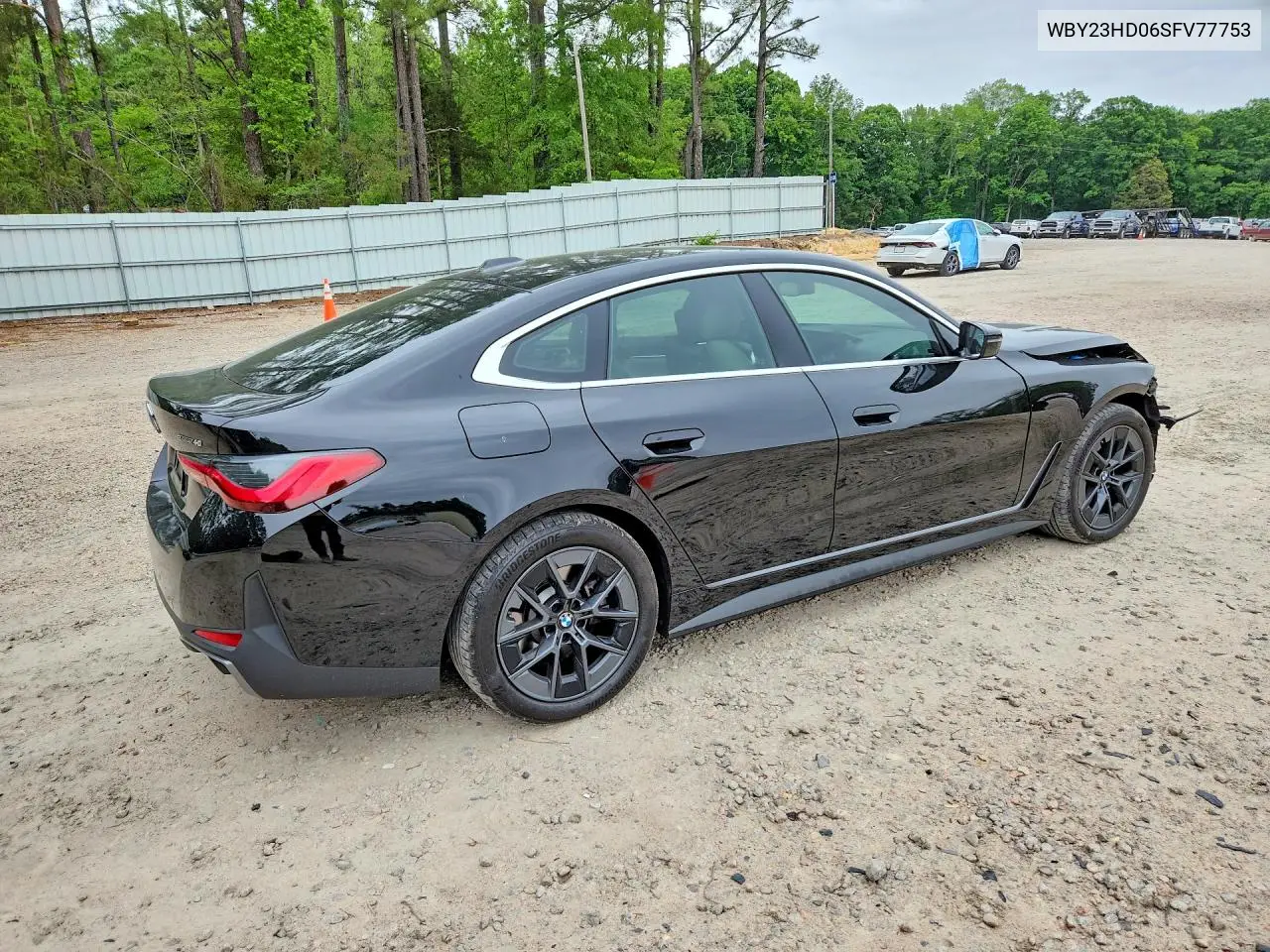 2025 BMW I4 Edrive 40 VIN: WBY23HD06SFV77753 Lot: 53212376