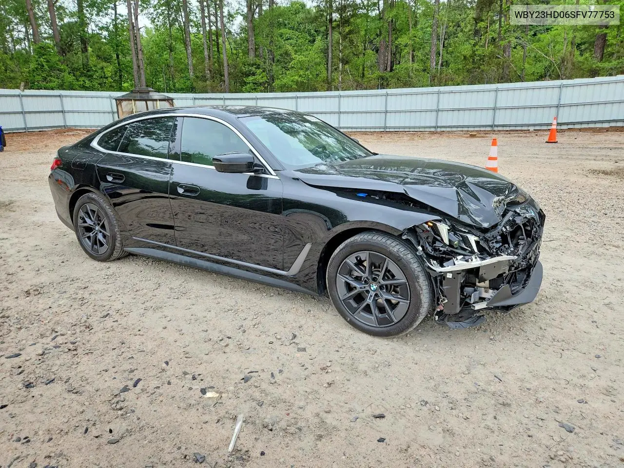 2025 BMW I4 Edrive 40 VIN: WBY23HD06SFV77753 Lot: 53212376