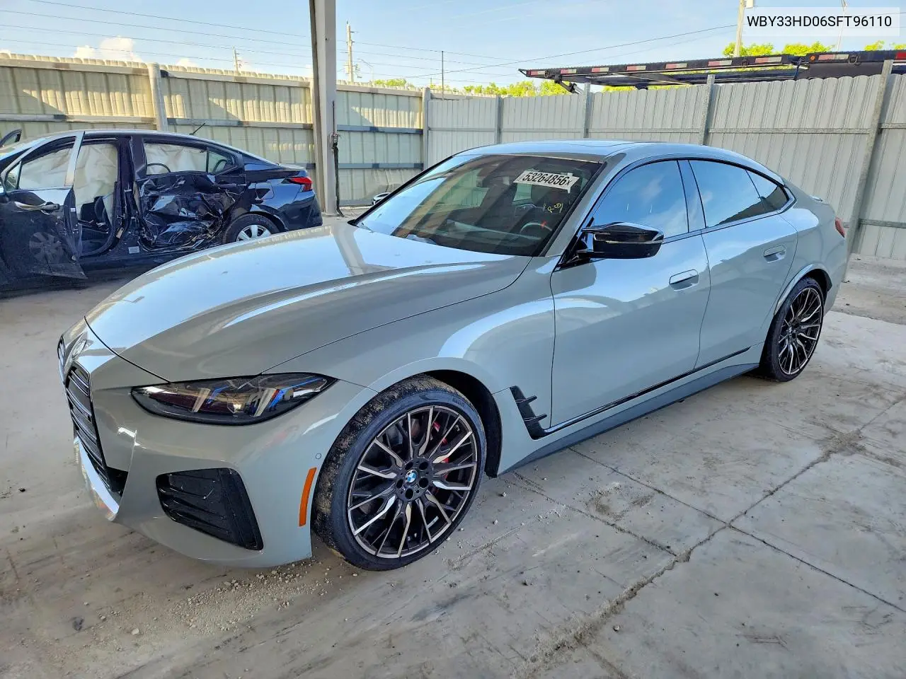 2025 BMW I4 M50 VIN: WBY33HD06SFT96110 Lot: 53264856