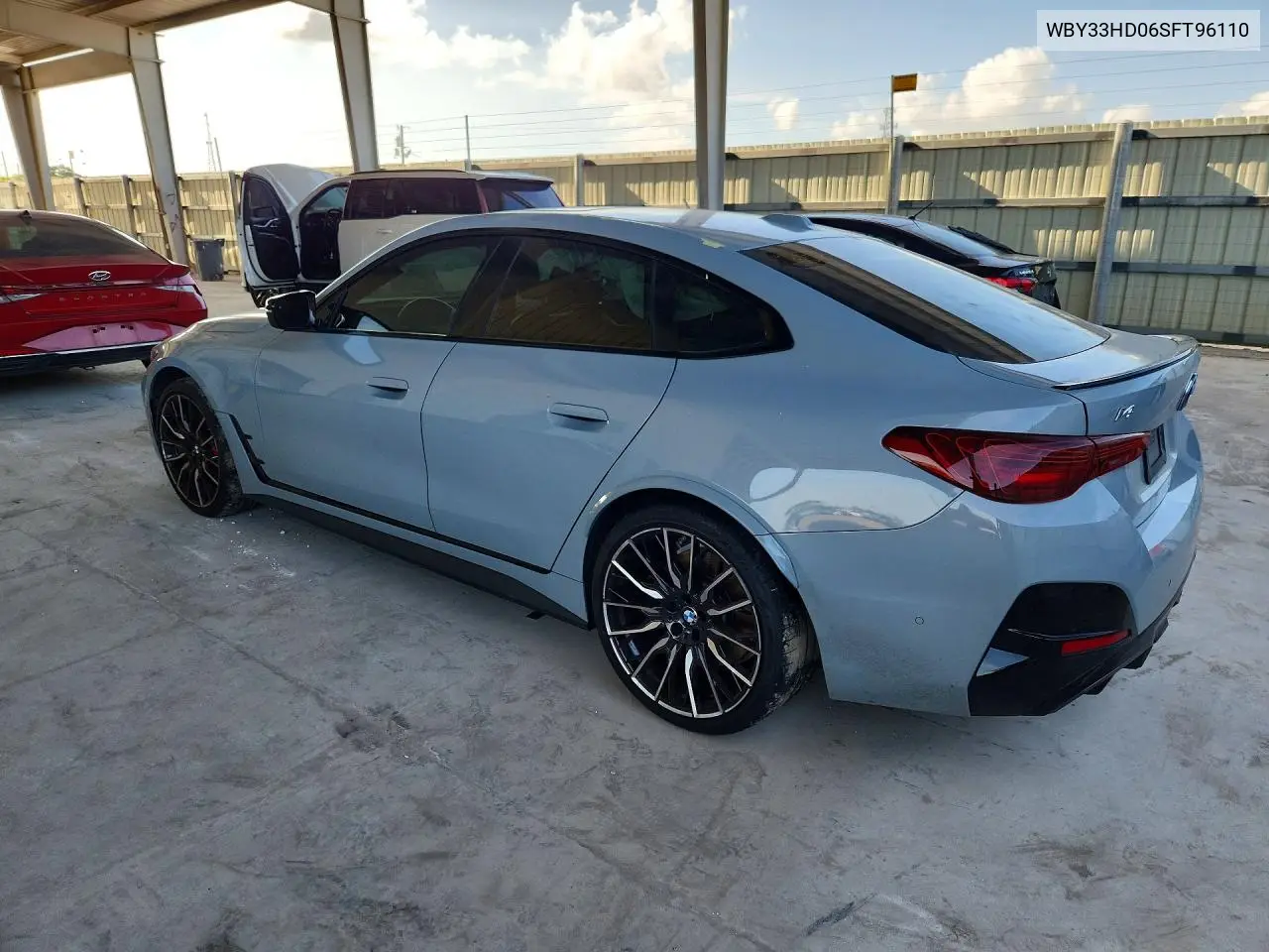 2025 BMW I4 M50 VIN: WBY33HD06SFT96110 Lot: 53264856