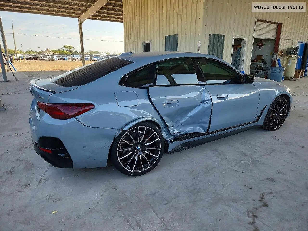 2025 BMW I4 M50 VIN: WBY33HD06SFT96110 Lot: 53264856