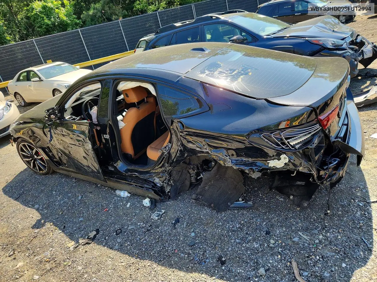 2025 BMW I4 M50 VIN: WBY33HD09SFU12994 Lot: 53307956
