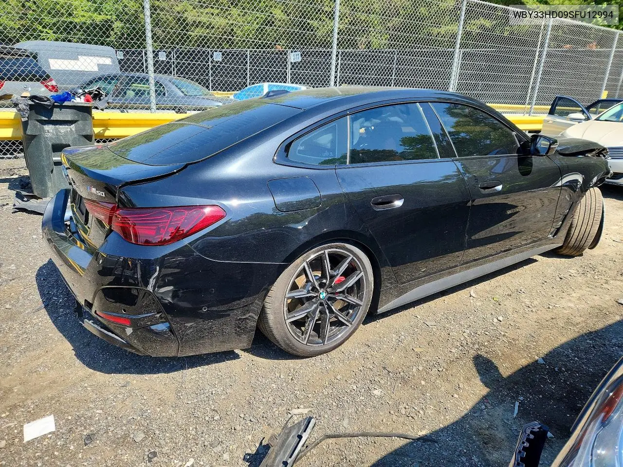 2025 BMW I4 M50 VIN: WBY33HD09SFU12994 Lot: 53307956