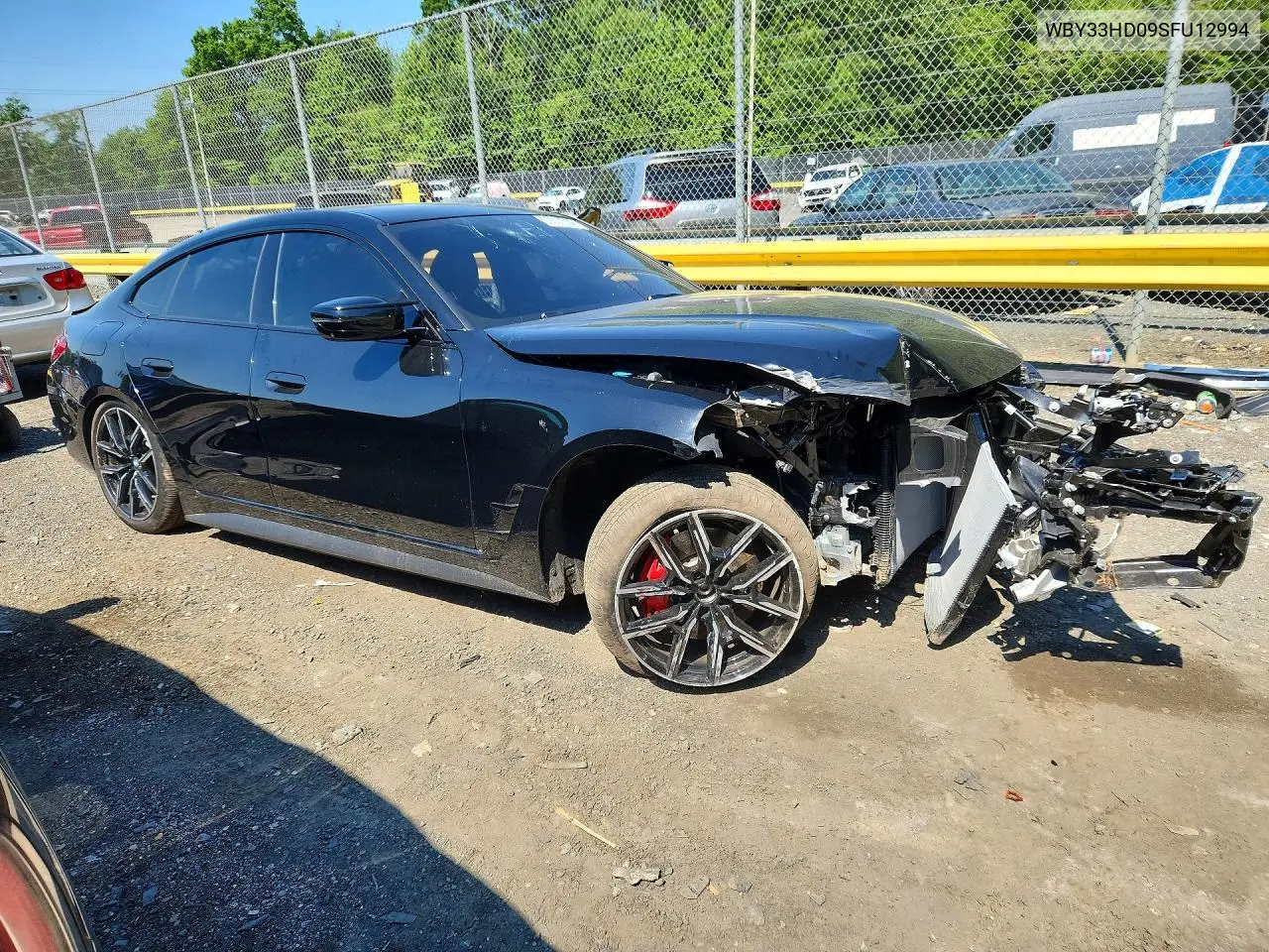 2025 BMW I4 M50 VIN: WBY33HD09SFU12994 Lot: 53307956