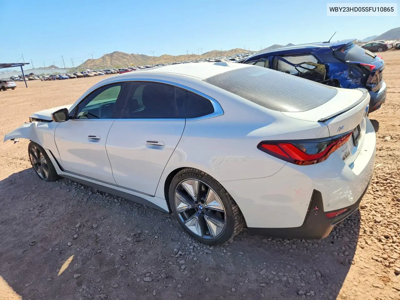 2025 BMW I4 Edrive 40 VIN: WBY23HD05SFU10865 Lot: 53552706
