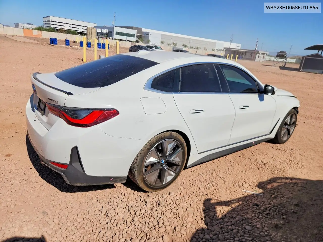 2025 BMW I4 Edrive 40 VIN: WBY23HD05SFU10865 Lot: 53552706