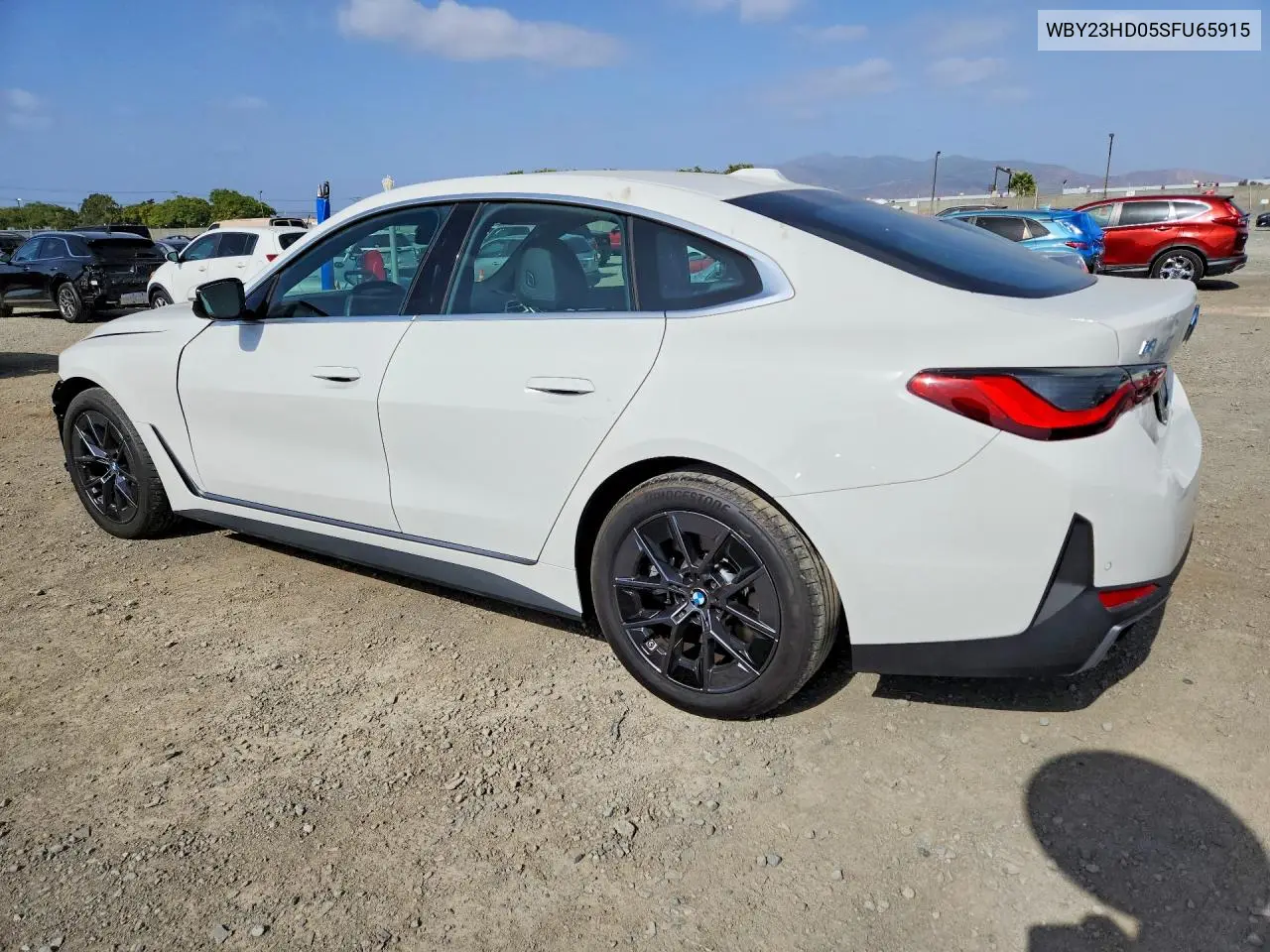 2025 BMW I4 Edrive 40 VIN: WBY23HD05SFU65915 Lot: 53734326