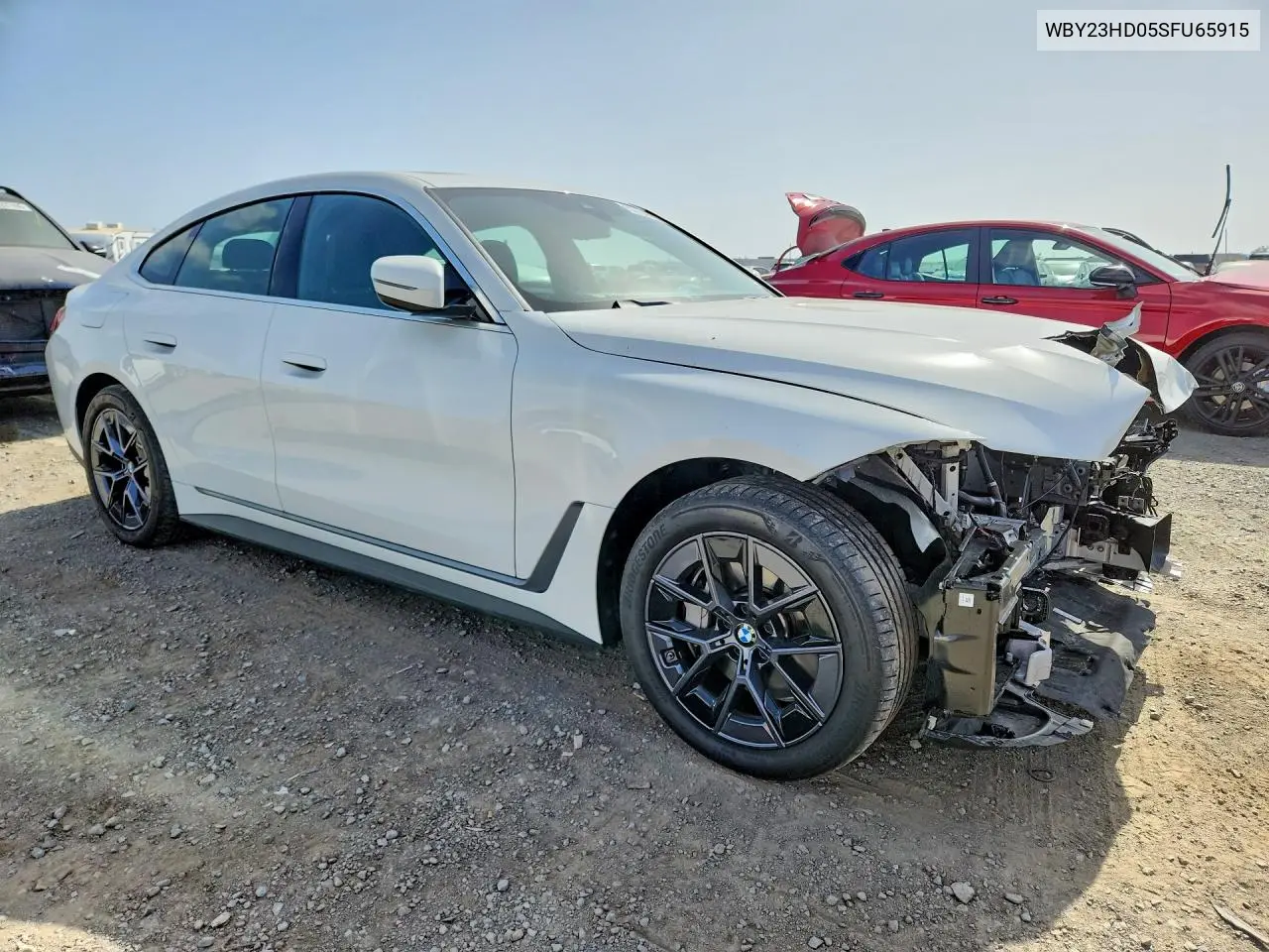 2025 BMW I4 Edrive 40 VIN: WBY23HD05SFU65915 Lot: 53734326