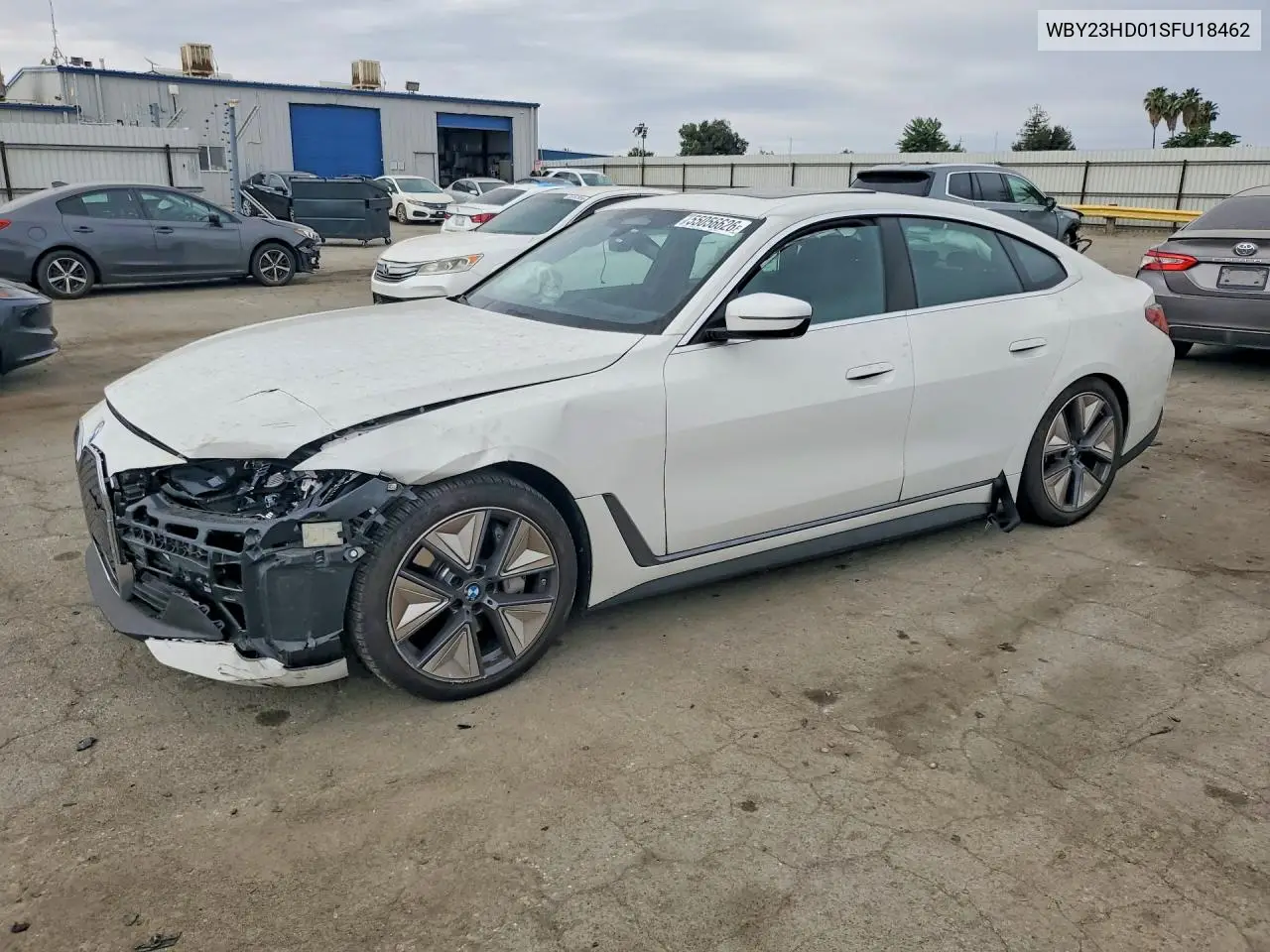 2025 BMW I4 Edrive 40 VIN: WBY23HD01SFU18462 Lot: 55056626