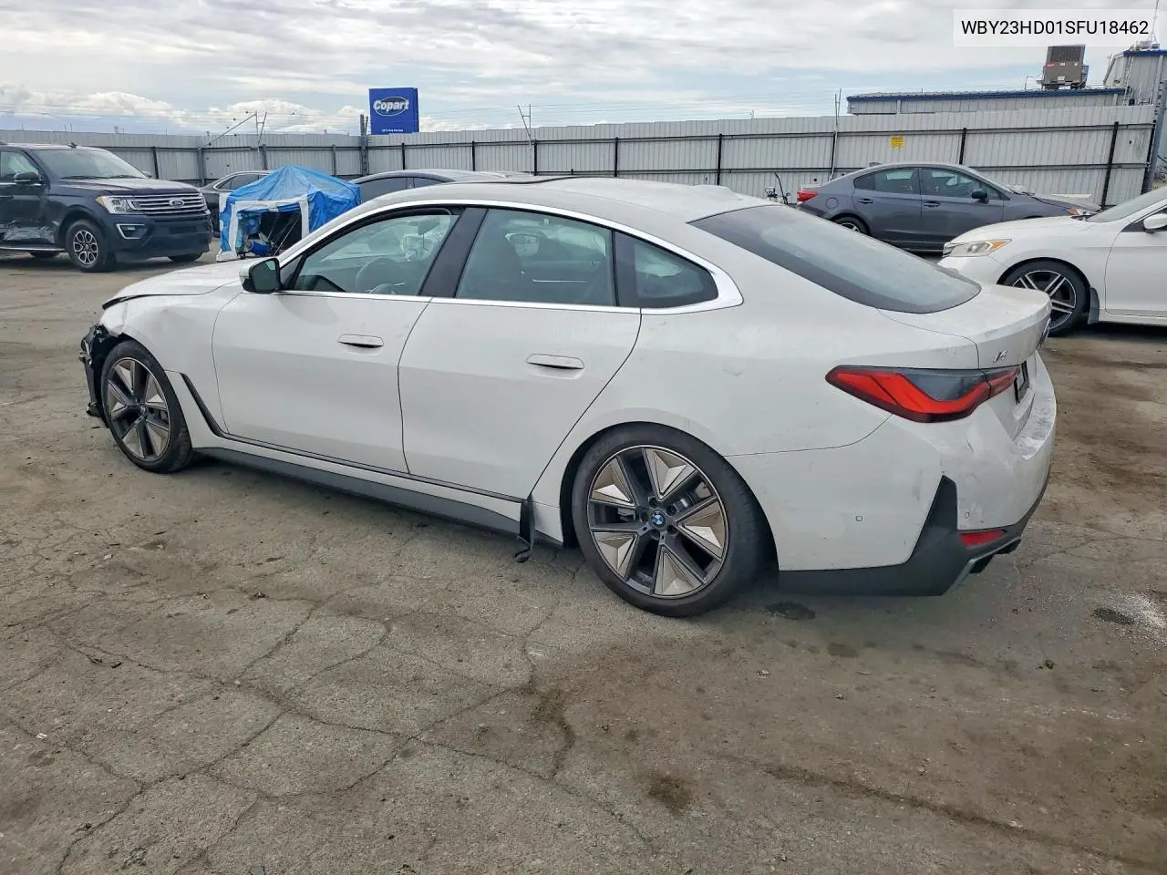2025 BMW I4 Edrive 40 VIN: WBY23HD01SFU18462 Lot: 55056626