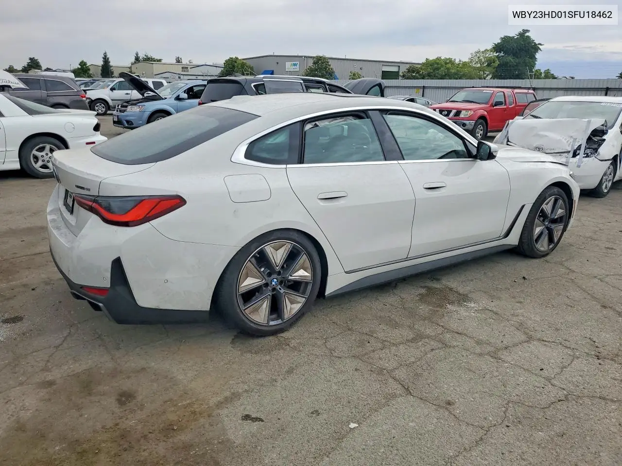 2025 BMW I4 Edrive 40 VIN: WBY23HD01SFU18462 Lot: 55056626