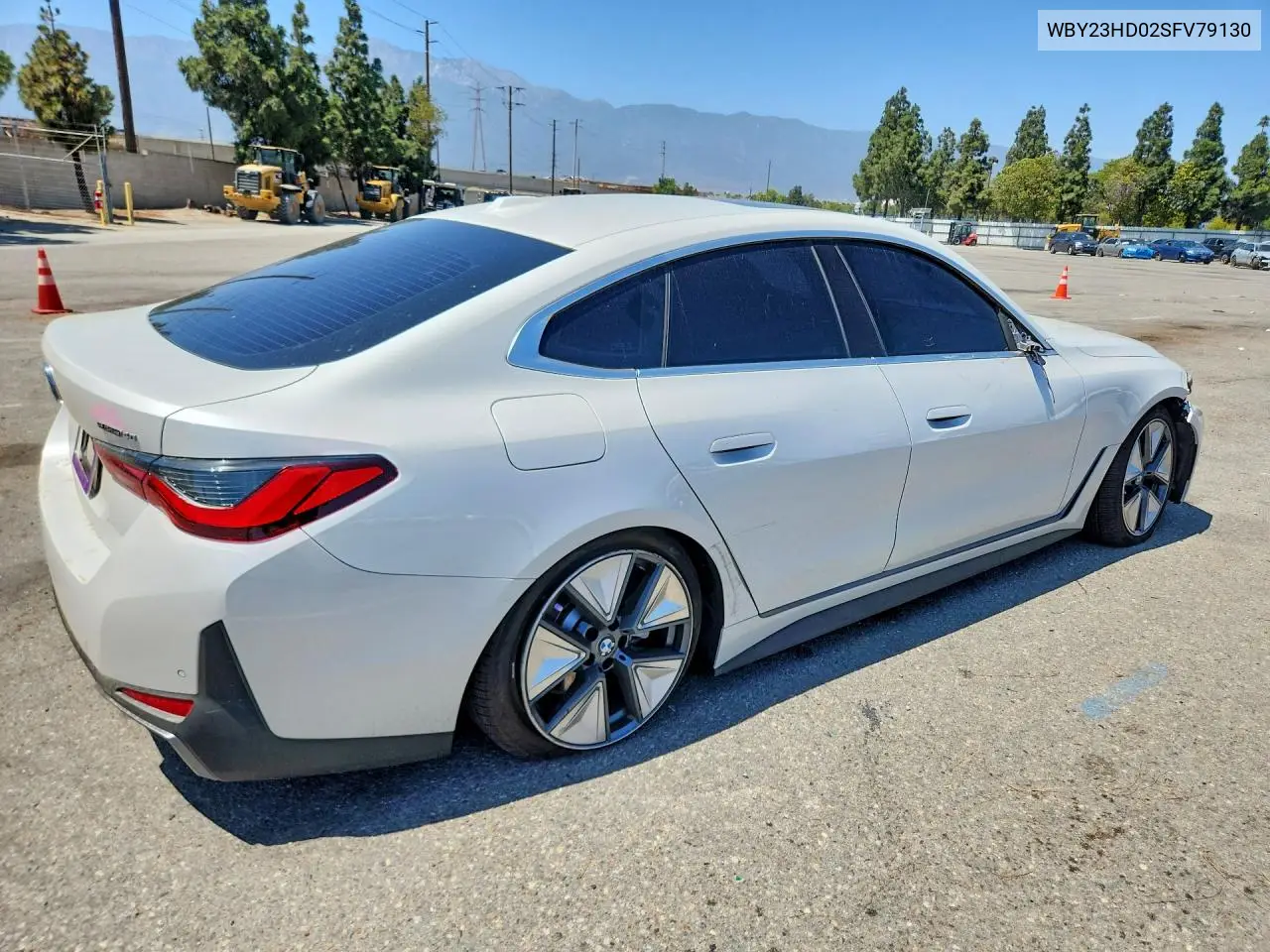 2025 BMW I4 Edrive 40 VIN: WBY23HD02SFV79130 Lot: 55923296