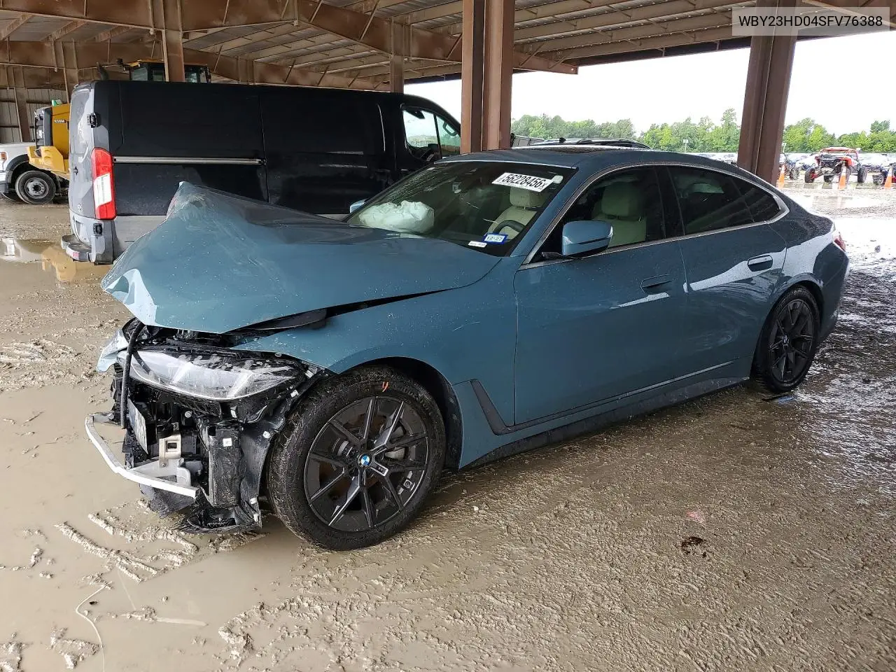 2025 BMW I4 Edrive 40 VIN: WBY23HD04SFV76388 Lot: 56228456