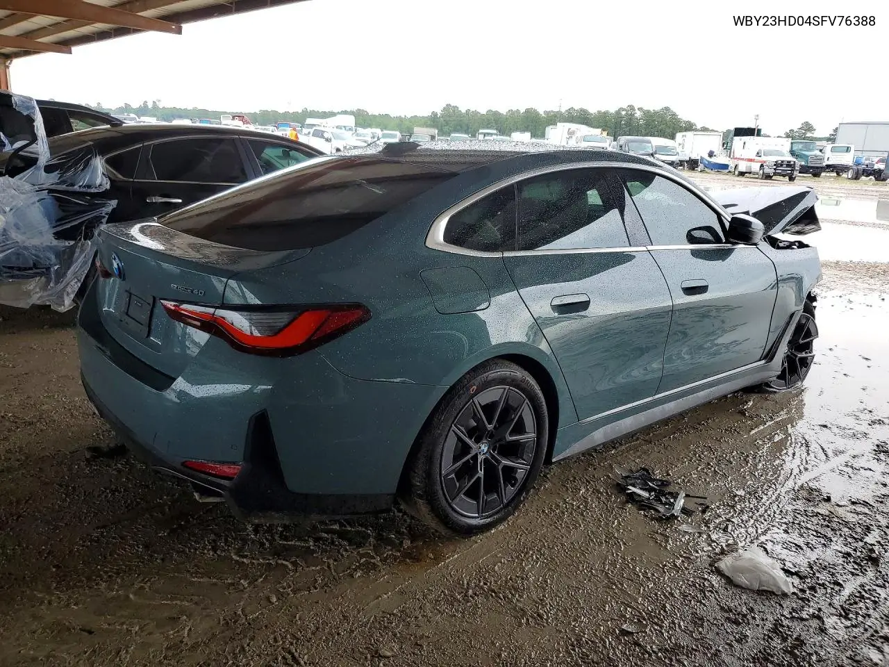 2025 BMW I4 Edrive 40 VIN: WBY23HD04SFV76388 Lot: 56228456