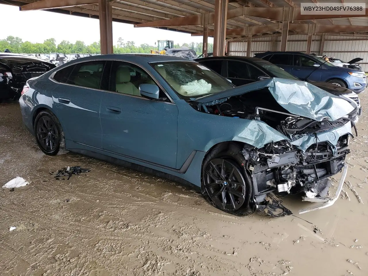 2025 BMW I4 Edrive 40 VIN: WBY23HD04SFV76388 Lot: 56228456