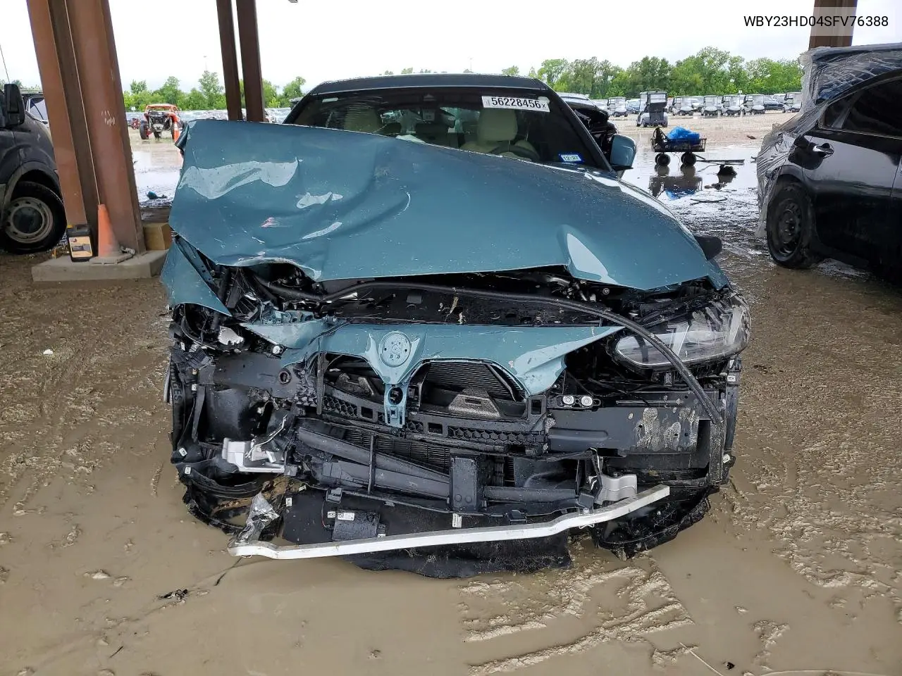 2025 BMW I4 Edrive 40 VIN: WBY23HD04SFV76388 Lot: 56228456