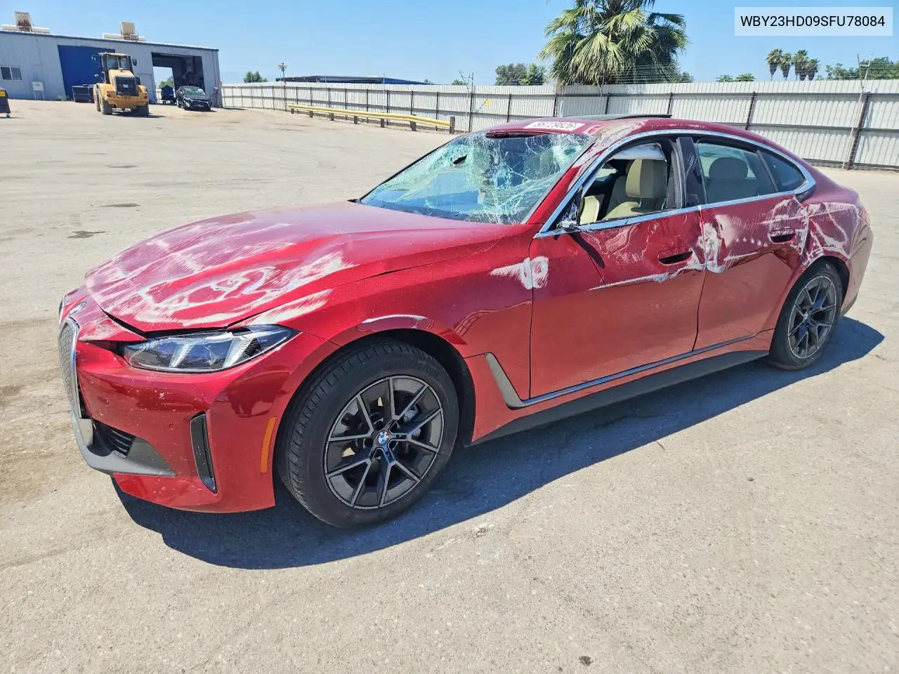 2025 BMW I4 Edrive 40 VIN: WBY23HD09SFU78084 Lot: 56729826