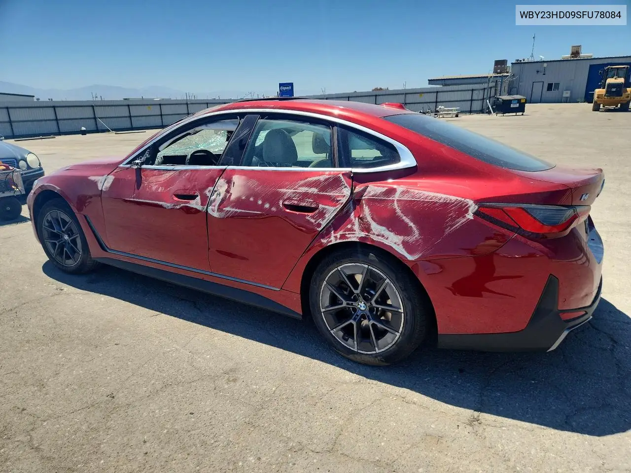 2025 BMW I4 Edrive 40 VIN: WBY23HD09SFU78084 Lot: 56729826