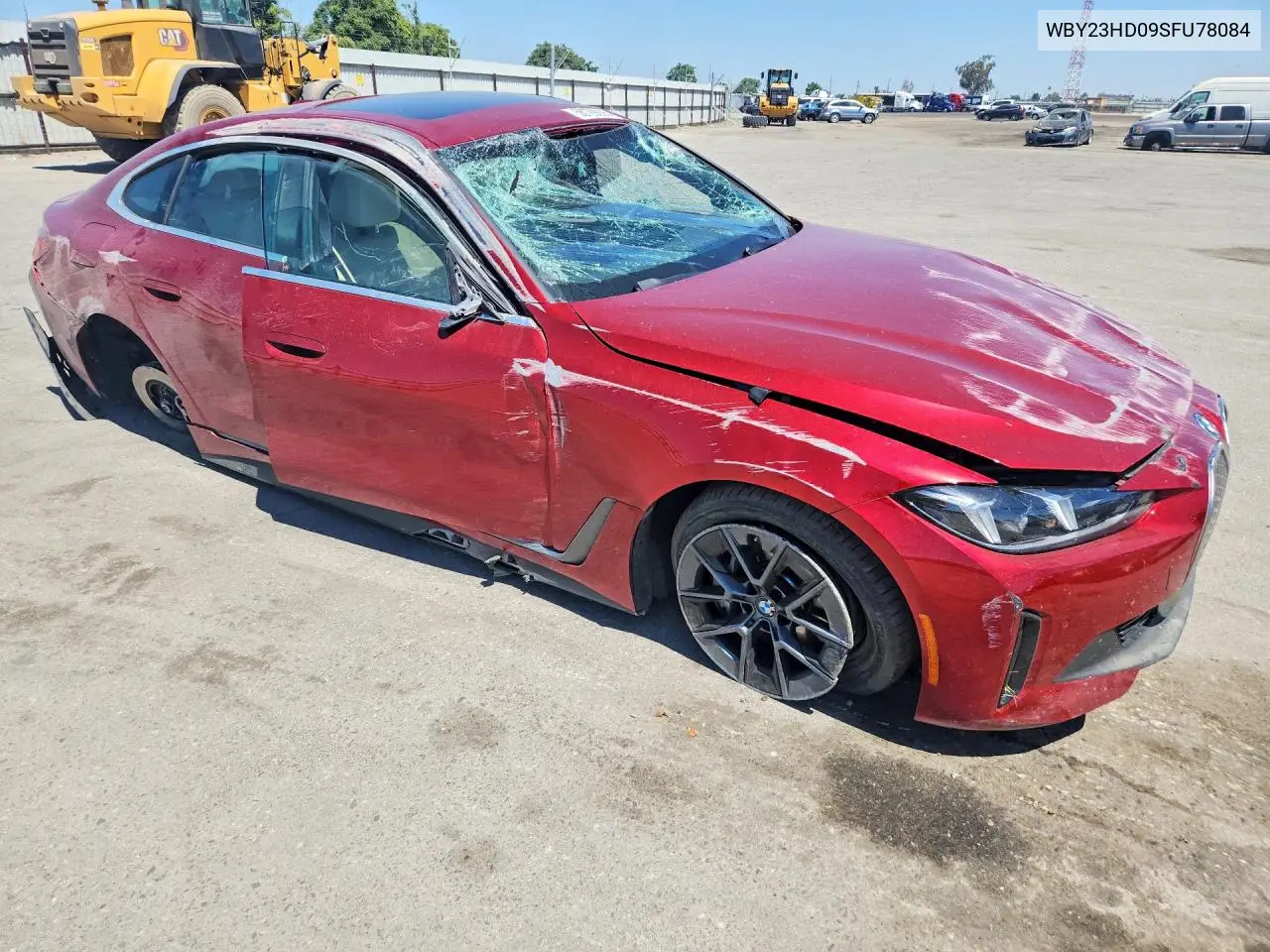 2025 BMW I4 Edrive 40 VIN: WBY23HD09SFU78084 Lot: 56729826