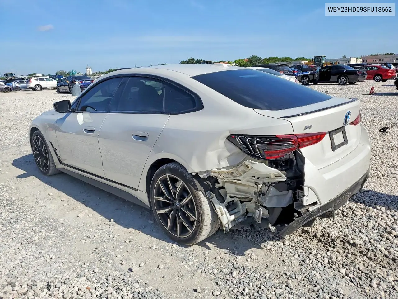 2025 BMW I4 Edrive 40 VIN: WBY23HD09SFU18662 Lot: 57293726