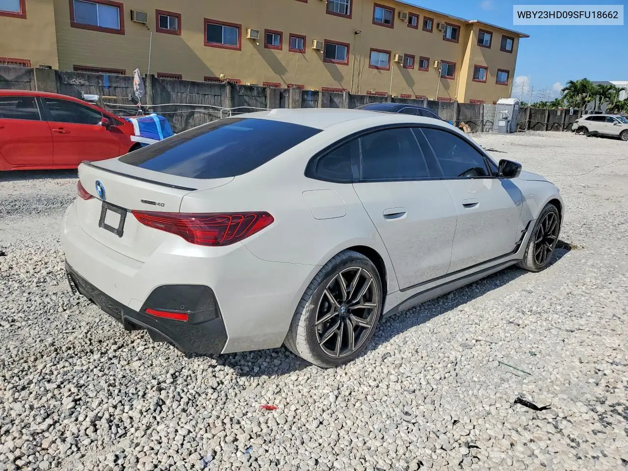 2025 BMW I4 Edrive 40 VIN: WBY23HD09SFU18662 Lot: 57293726