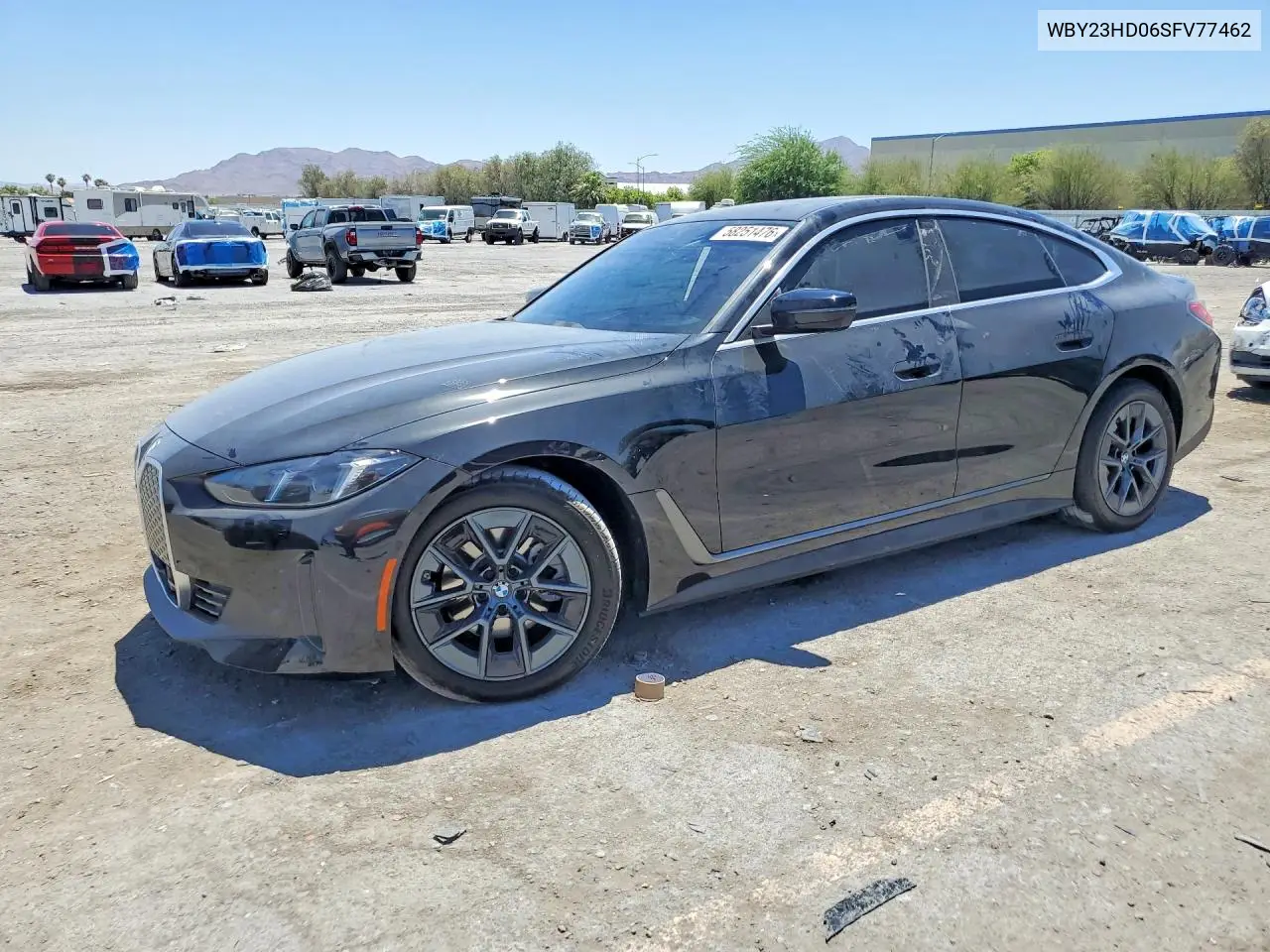 2025 BMW I4 Edrive 40 VIN: WBY23HD06SFV77462 Lot: 58251476