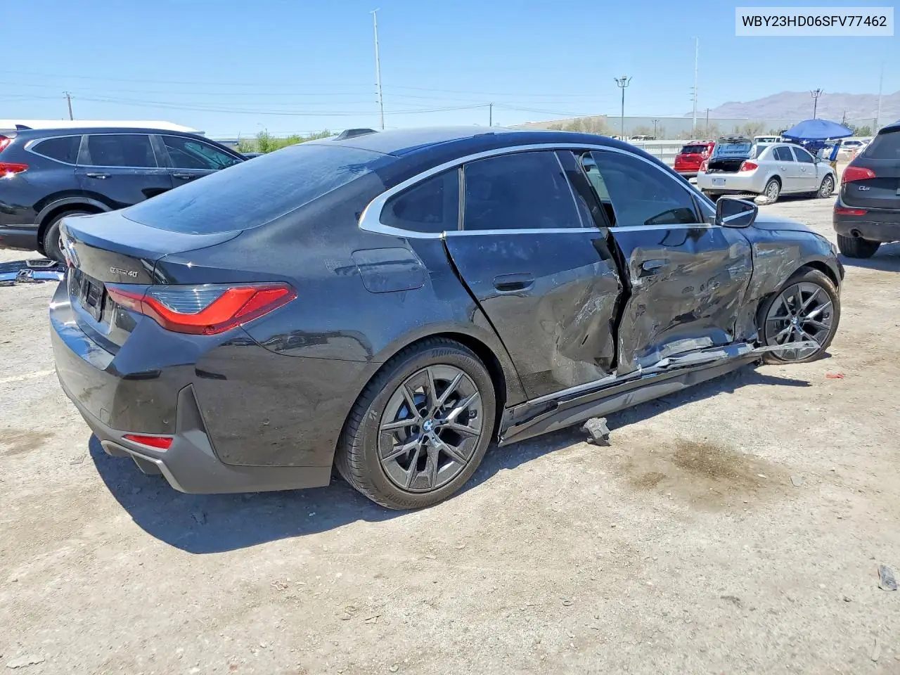 2025 BMW I4 Edrive 40 VIN: WBY23HD06SFV77462 Lot: 58251476
