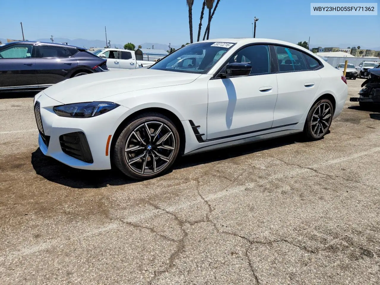 2025 BMW I4 Edrive 40 VIN: WBY23HD05SFV71362 Lot: 58312216