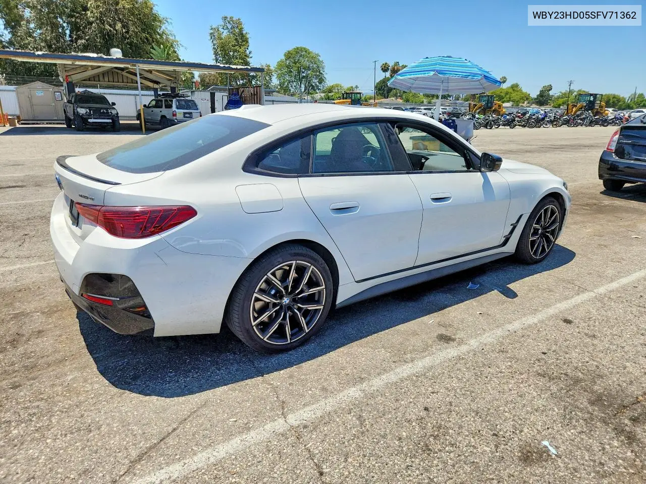 2025 BMW I4 Edrive 40 VIN: WBY23HD05SFV71362 Lot: 58312216
