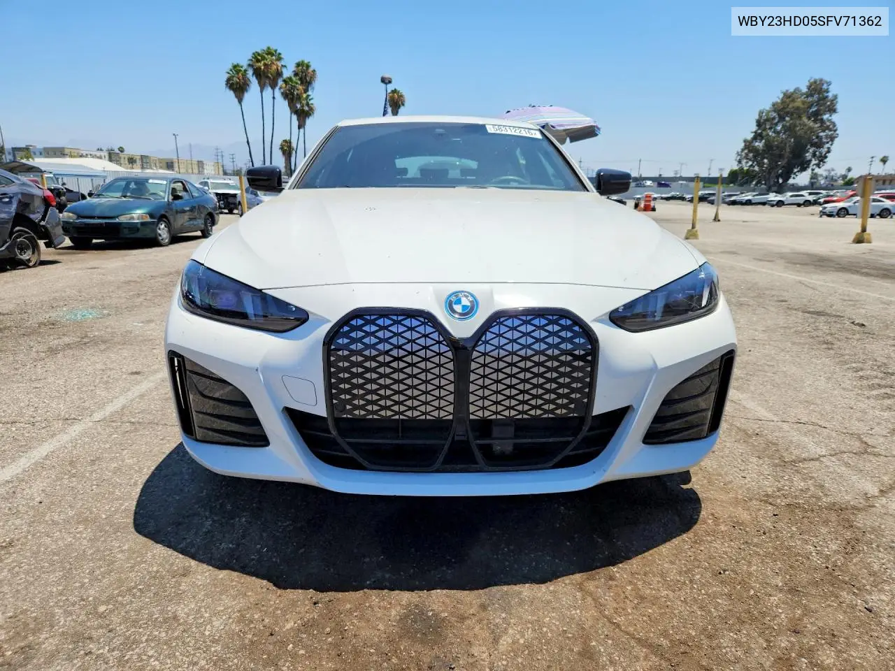 2025 BMW I4 Edrive 40 VIN: WBY23HD05SFV71362 Lot: 58312216