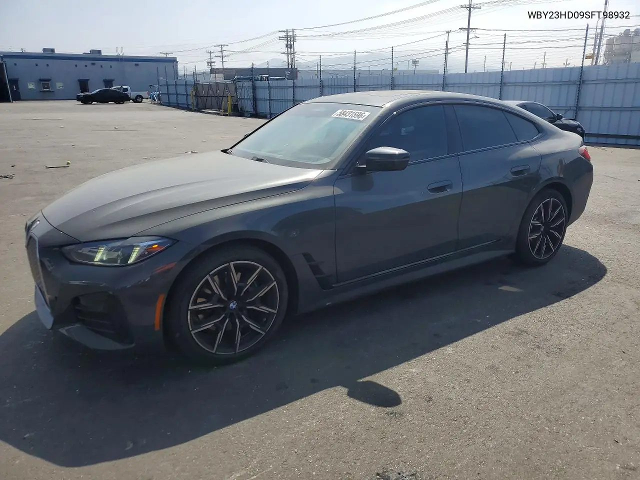 2025 BMW I4 Edrive 40 VIN: WBY23HD09SFT98932 Lot: 58431596