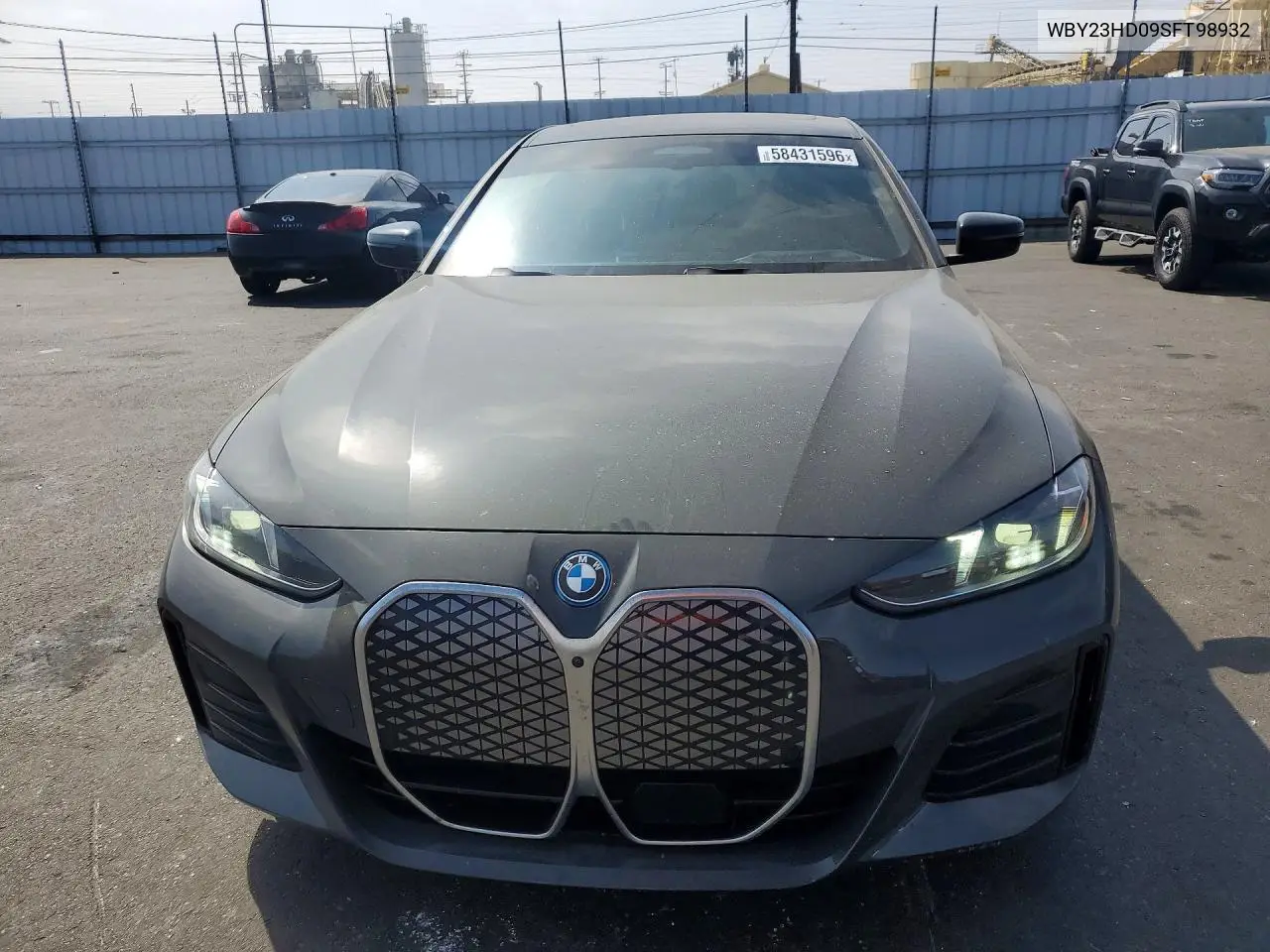 2025 BMW I4 Edrive 40 VIN: WBY23HD09SFT98932 Lot: 58431596