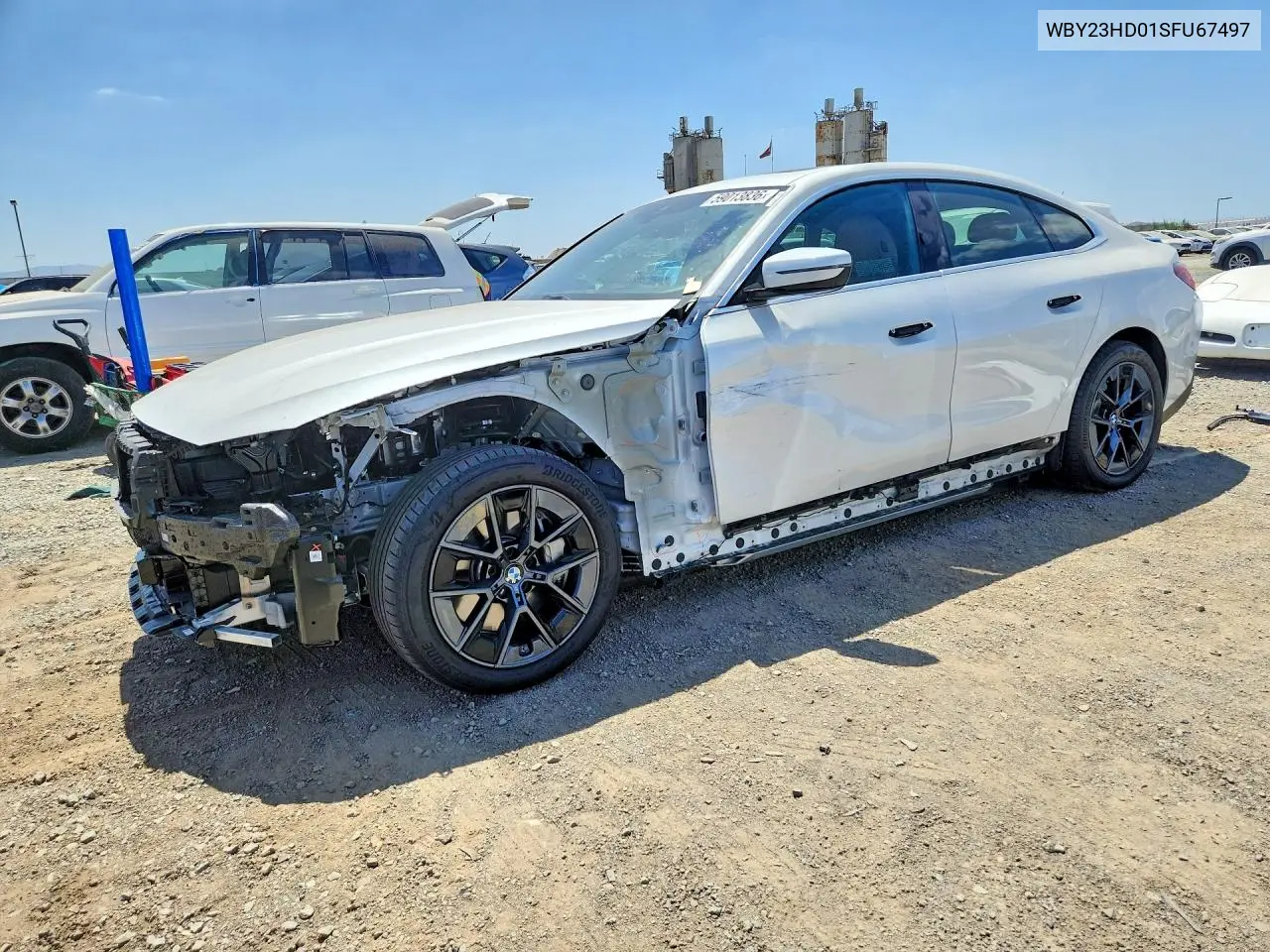 2025 BMW I4 Edrive 40 VIN: WBY23HD01SFU67497 Lot: 59013836
