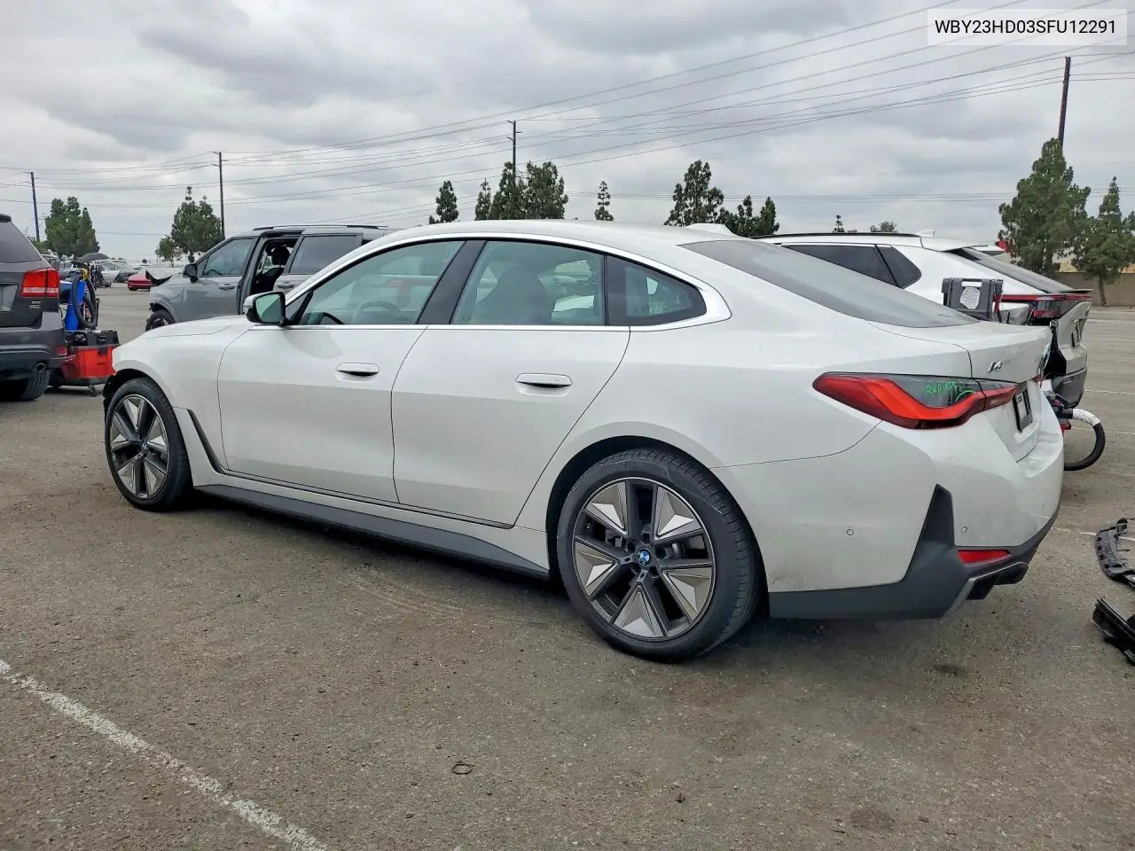 2025 BMW I4 Edrive 40 VIN: WBY23HD03SFU12291 Lot: 59300196