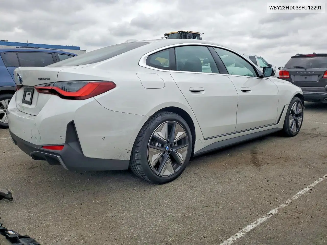 2025 BMW I4 Edrive 40 VIN: WBY23HD03SFU12291 Lot: 59300196